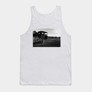 Old Horse Buggy BW 4 Tank Top